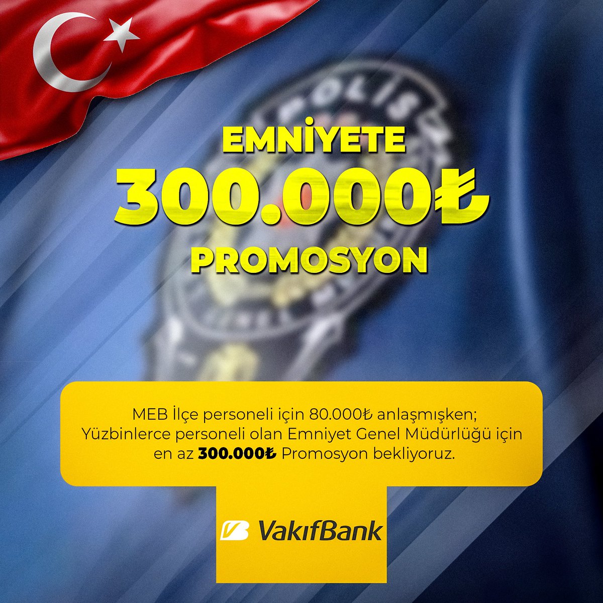 AsilTrk32's tweet photo. Polisin Ek Mesaisini, Taban Maaşını, İstirahatini, Gece Mesaisini, Bayram, Konser, Miting vb Görev Paralarını Hiç Ettiniz Bari Promosyonuna Dokunmayın #PolisinFeryadı #PolisePromosyon300Bin https://t.co/4qU60aaRxD