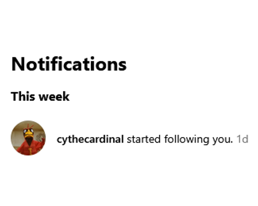 John_Batchelor1's tweet photo. This is the greatest Instagram notification of all time. @TheMascotCy , the Iowa State University Cyclones mascot, chose to follow my Instagram profile. I was previously unaware of Cy's Instagram page. Of course, I had to "Follow Back" so I can read Cy's updates. Go Cyclones! https://t.co/eHRuBEy9BX