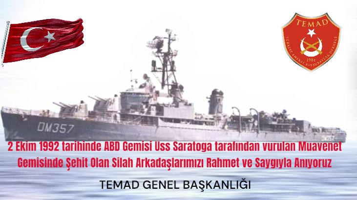 Gemi Komutanı Kurmay Yarbay Levent Kudret Güngör, Uçaksavar Yardımcı Subayı Teğmen Alper Tunga Akan, Telsiz Astsubay Çavuş Serkan Aktepe, İkmal Çavuşu Mustafa Kılıç ve Er Recep Atak şehit olmuş ve 22 personelde yaralanmıştır.