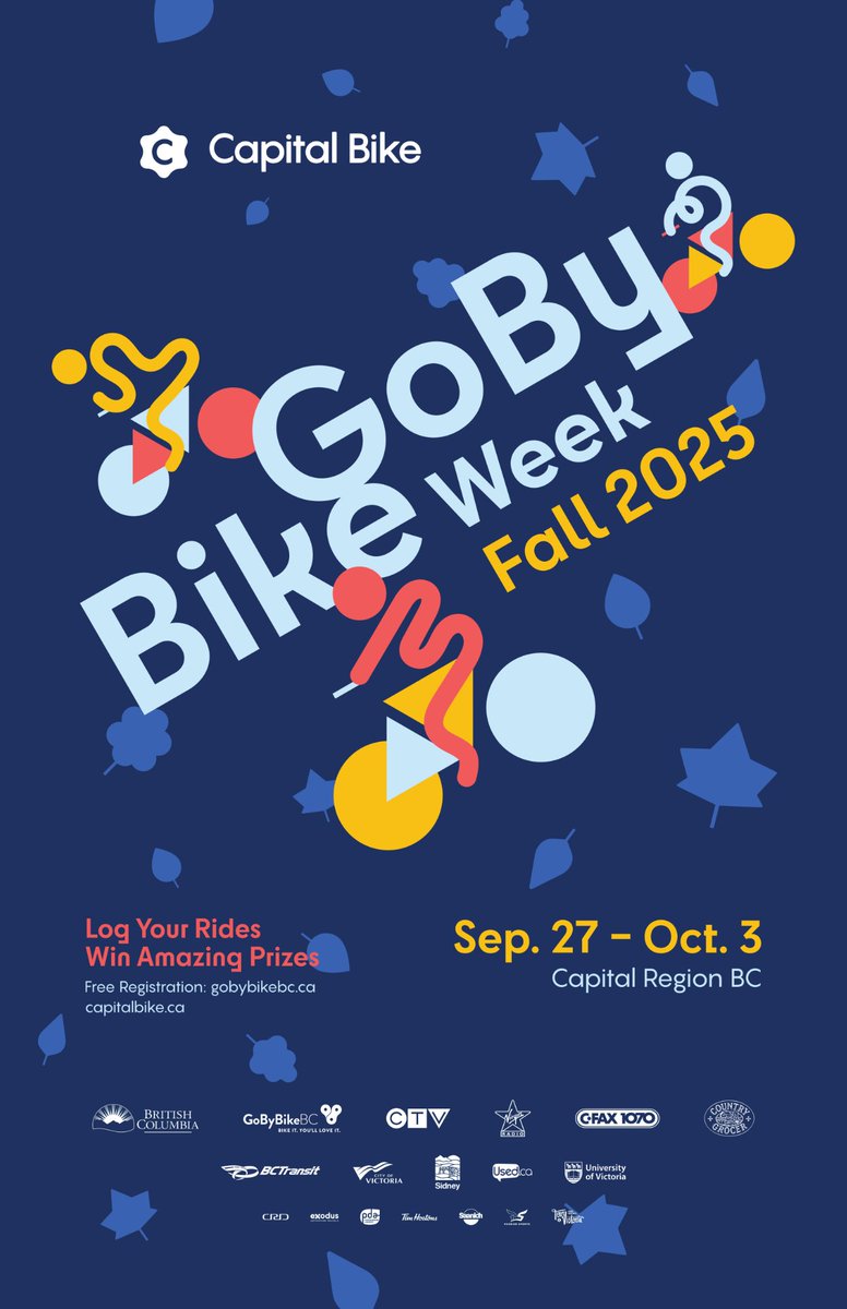 Celebrating cycling for everyone, from beginners to pros. It's Fall Go By Bike Week with <a href="/CapitalBikeCa/">Capital Bike</a> !

Ride, log your kilometers, and visit their Celebration Stations for chances to win amazing prizes, including an Adult Priority Bike &amp; Kids Evo Bike from JK’s Bicycleitis!