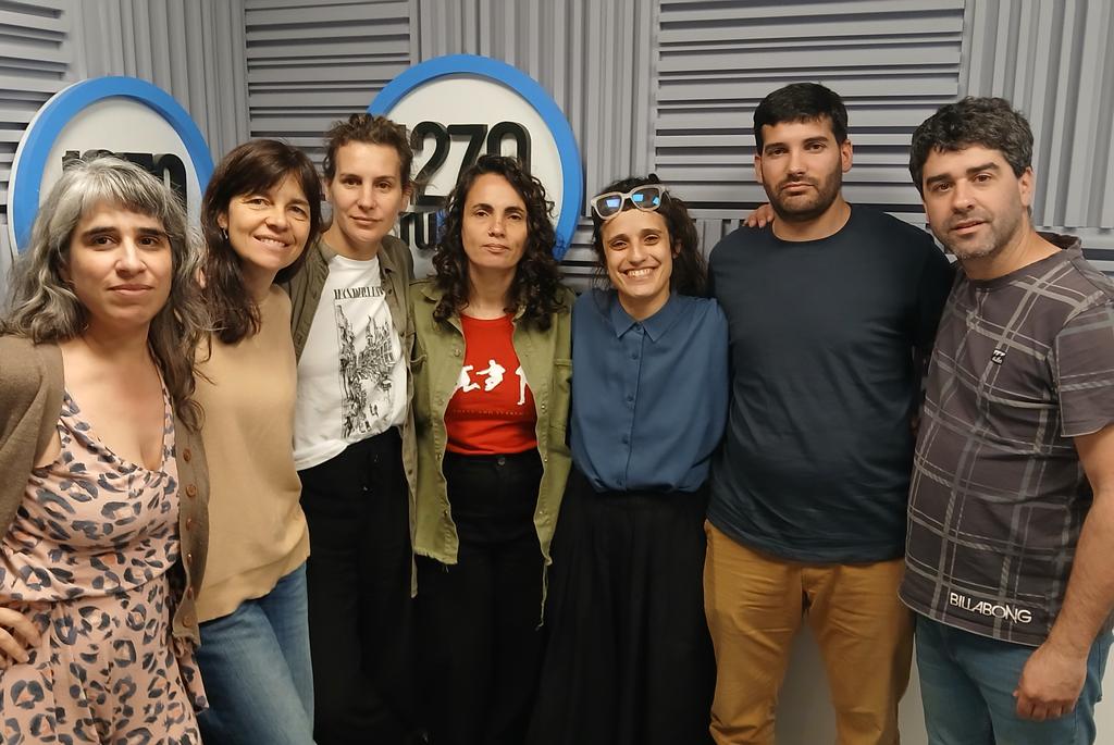 #JusticiaPorPabloGrillo Recibimos al hermano de Pablo Grillo, Emiliano, y a la abogada del CELS <a href="/bravalloret/">Agustina Lloret</a> "La responsable del disparo a la cabeza de mi hermano no debería ser senadora".