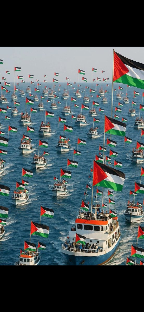 Bir gün inşallah #FreePalestine
Bu sumud filosu sadece bir tekne değil özgürlük umut demek #teroristisrail son günleri olacak