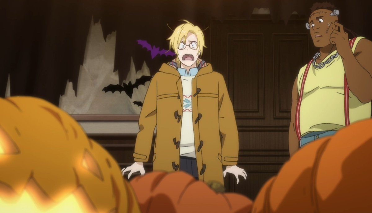 fourgivendays's tweet photo. it's banana fish october ᕕ🎃ᕗ https://t.co/i6DNzAsabX