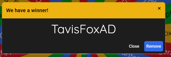 IT'S OVER!
The lucky winner is <a href="/TavisFoxAD/">TavisFoxAD</a> !!!

Thank you all for sticking around and seeing what more kinky stuff I come up with ;)💚💚💚

Also I hope you liked the spam of doodles!