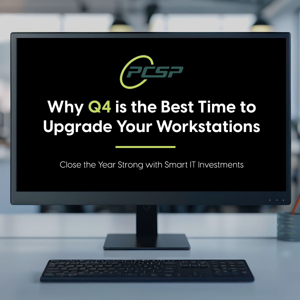 PCSP_USA's tweet image. Q4 isn’t just another quarter, it’s the best window to future-proof your IT. Don’t wait until 2025 forces your hand. Leaders who act in Q4 lock in performance and savings. hubs.ly/Q03LNffB0
#Windows11 #TechUpgrade #ComputerHardware  #ITSolutions #BusinessProductivity