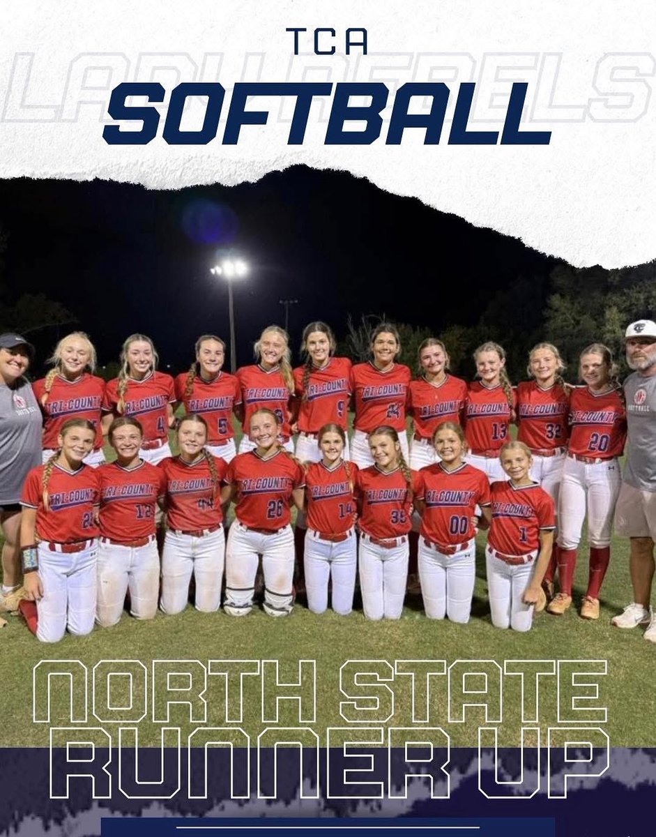 TriCountyAcad's tweet photo. Congrats to our Lady Rebels on a great North State run! They’re headed to the State Tournament in Magee and will play Saturday, October 4 at 12:00 against Columbia. https://t.co/5jSlGYRp6x