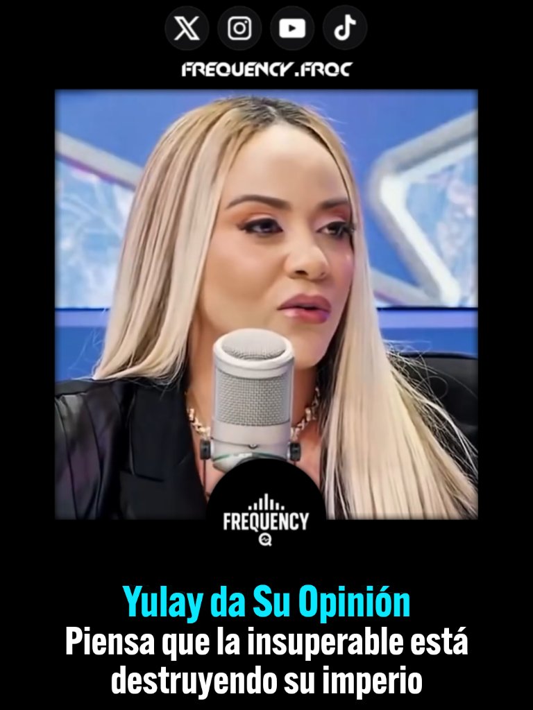 frequencyfrqc's tweet photo. 🗣️ Yulay opina sobre La Insuperable

¿Qué opinan ustedes? 👀

#LaInsuperable #Yulay #UrbanoRD #Opinión #FarandulaRD #TendenciasRD #NoticiasUrbanas #Respeto https://t.co/mwOpedNcnO