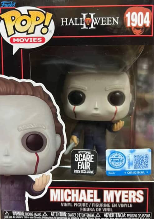 First look at Hot Topic exclusive Michael Myers! Available on 10/8.
.
Thanks IG u/terror.pops
#MichaelMyers #Funko #FunkoPop #Collectibles #Collectible #FunkoPops #Collector #Toy #Toys #DisTrackers