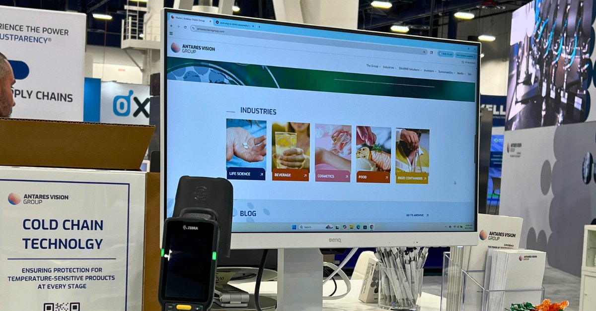 Antares Vision Group tweet media