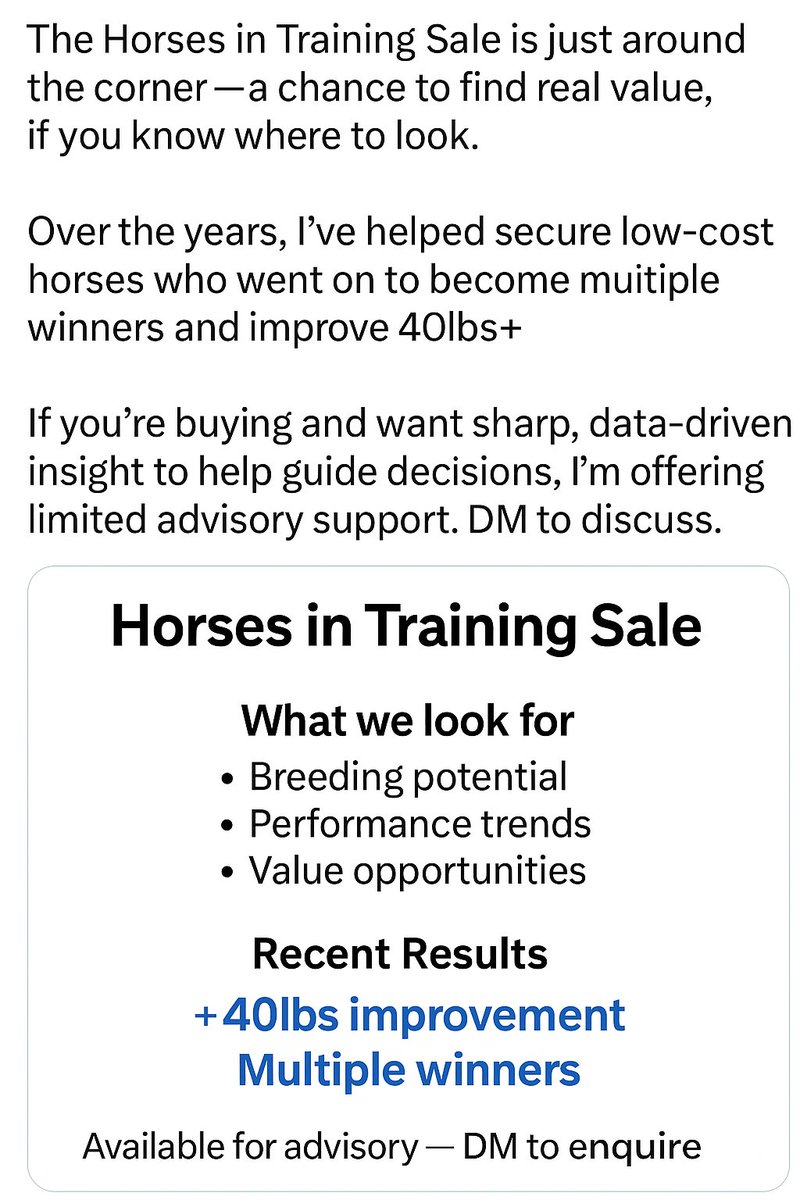 BlueStride Bloodstock tweet media