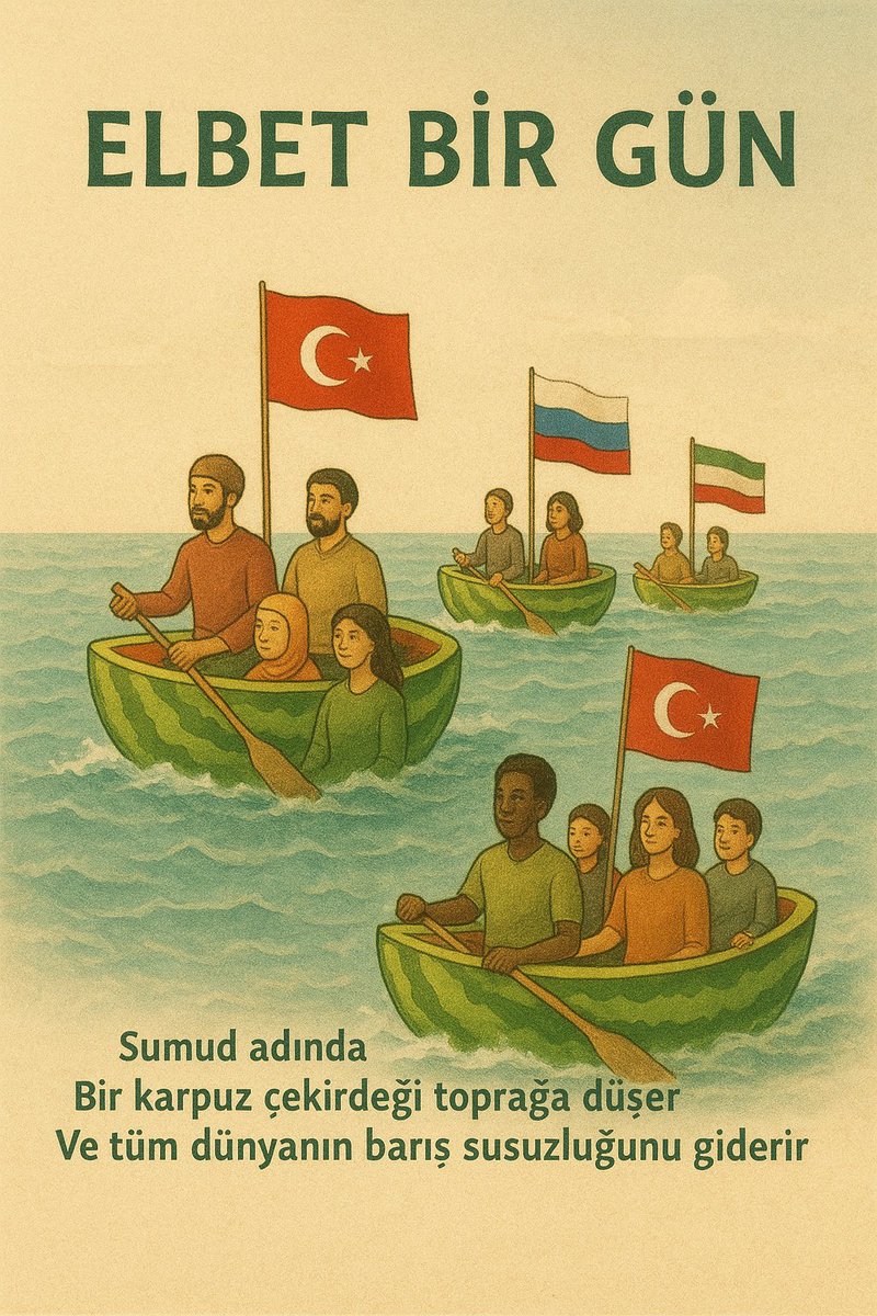 #FreePalestine #Hamas #NAZIsrael 
  
Cellat uyandı yatağında bir gece "Tanrım" dedi "Bu ne zor bilmece : Öldürdükçe çoğalıyor adamlar Ben tükenmekteyim öldürdükçe..."