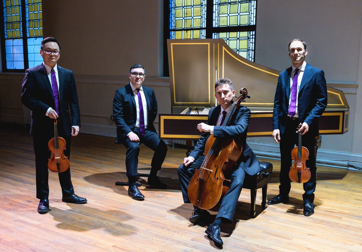 MarketSquareC's tweet image. Blending Italian brilliance with English tradition, you won’t want to miss The Sebastians, an early music ensemble praised by The New York Times for its “youthful, vigorous performance style,” on Wed. 11/5, 7:30pm atMSPC marketsquareconcerts.org/concerts.
K-12 attend FREE, College tix $5