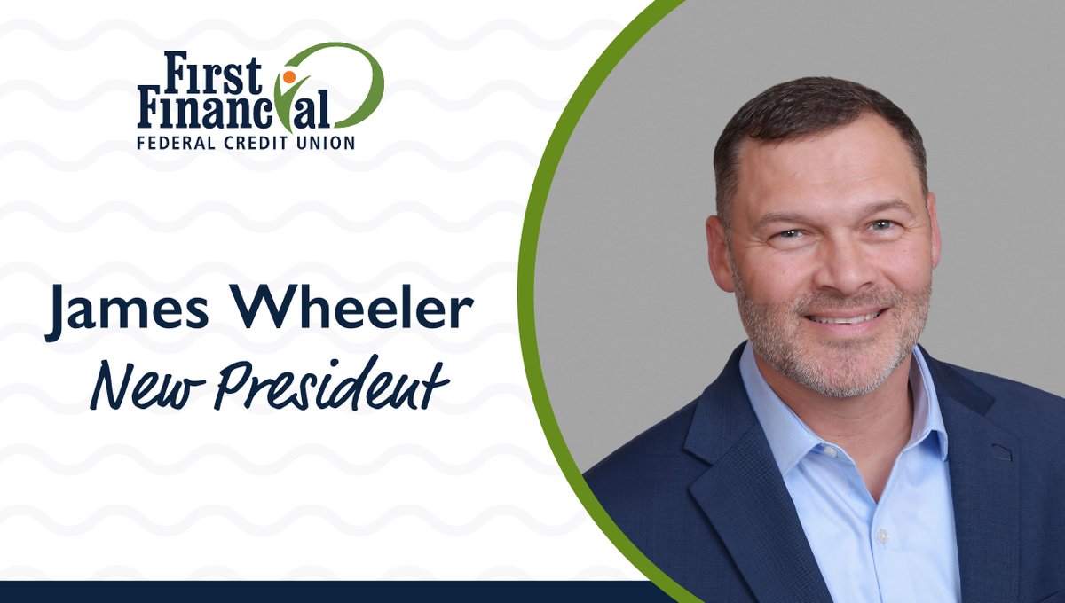 James Wheeler has been appointed President of First Financial, effective October 1, 2025. With over a decade at FFFCU and 20+ years in financial services, he brings leadership and a commitment to improving the experience we provide our members. Learn more: hubs.li/Q03LNDY50