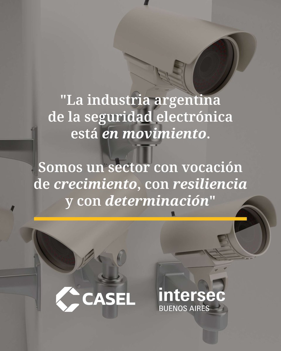 Intersec_BA's tweet image. En Intersec Buenos Aires, podés ser parte de este cambio y mostrar sus soluciones frente a un público especializado que busca tecnología aplicada, confianza y visión de futuro.

📩 Contactanos: intersec@argentina.messefrankfurt.com

🗓️ 2 al 4 de septiembre de 2026
📍 La Rural
