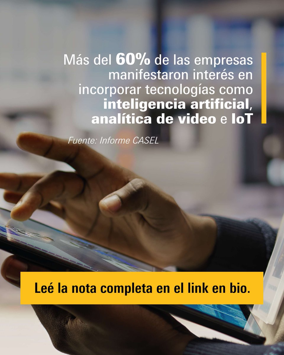 Intersec_BA's tweet image. En Intersec Buenos Aires, podés ser parte de este cambio y mostrar sus soluciones frente a un público especializado que busca tecnología aplicada, confianza y visión de futuro.

📩 Contactanos: intersec@argentina.messefrankfurt.com

🗓️ 2 al 4 de septiembre de 2026
📍 La Rural