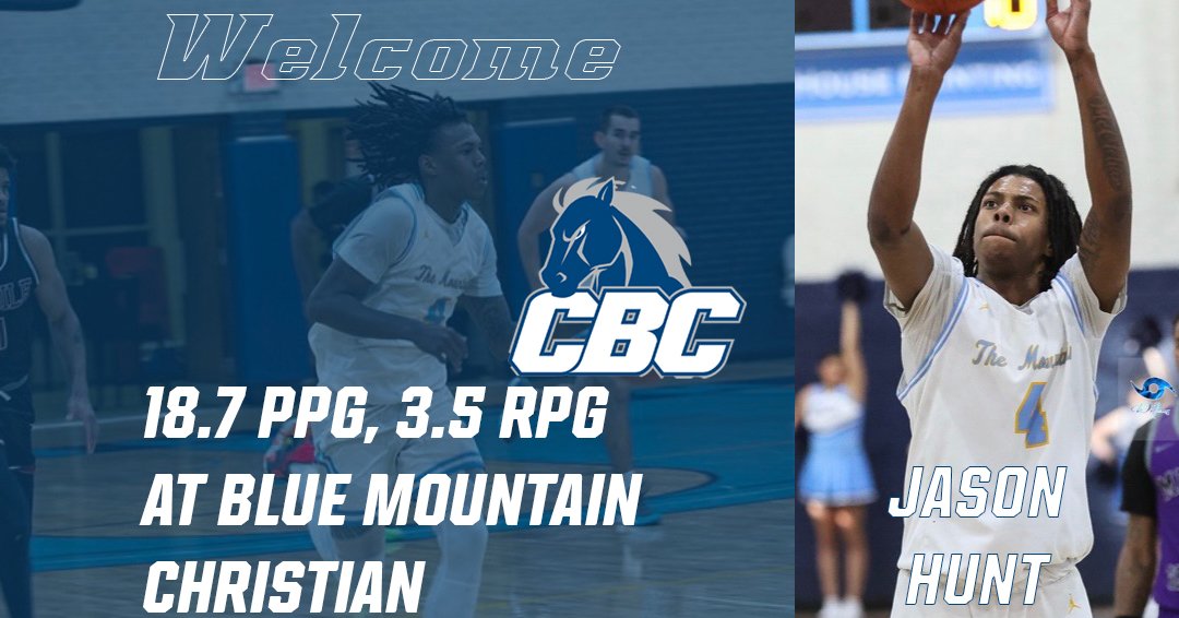 Welcome Jason to the men's basketball family after he played at Blue Mountain Christian last season #leadthestampede #wearecbc #therightwaytoplay