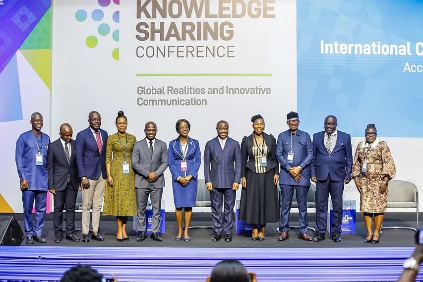 Official_GMA's tweet photo. Team GMA led by our Chief Director @Mswenani and  Head of Public Relations @WhyAlwaysEkow participated in the opening day of the IPR knowledge sharing conference 

As a company, we partnered the conference through our affiliate media stations providing media support https://t.co/WVRLqAnRqy