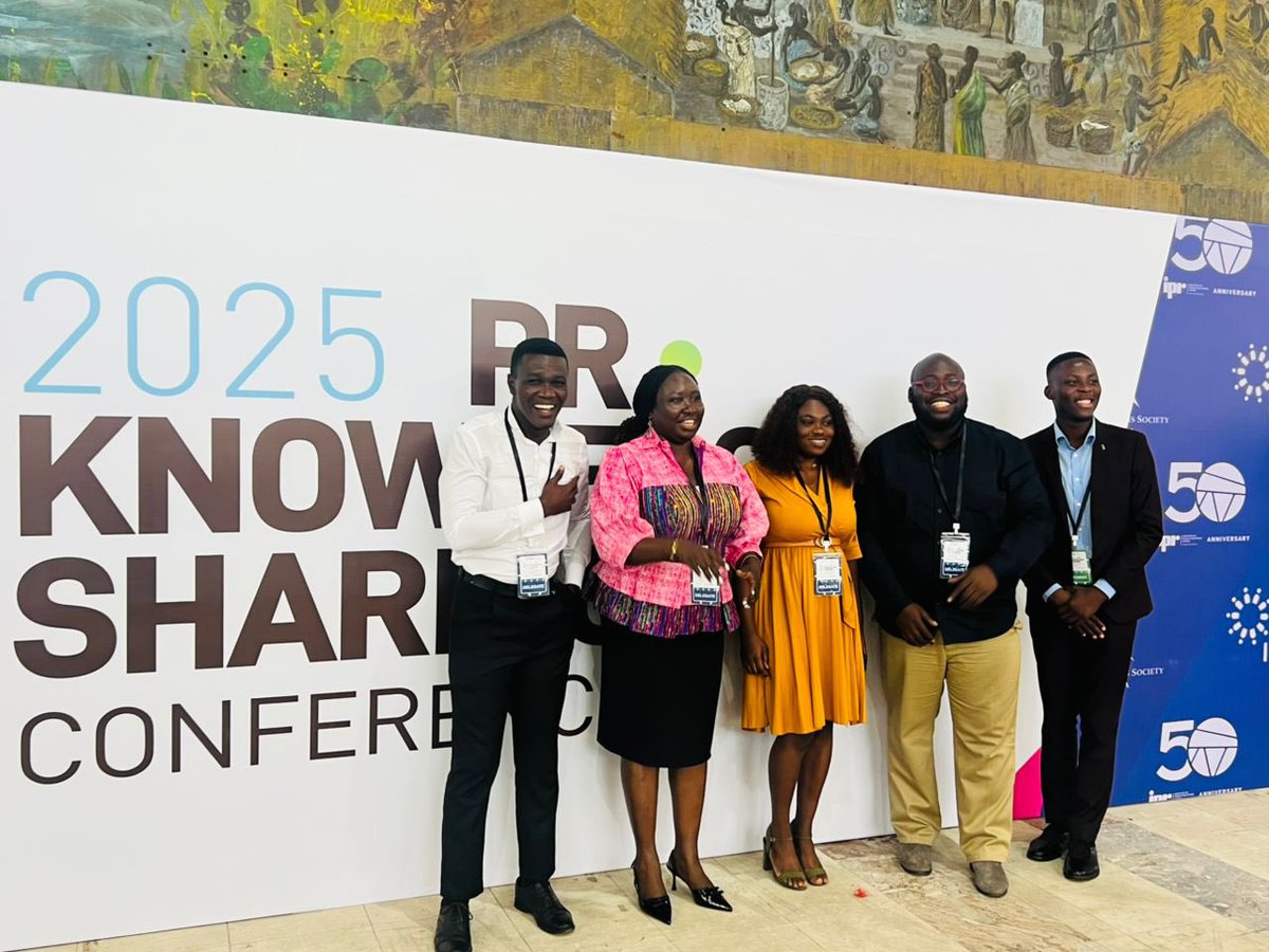 Official_GMA's tweet photo. Team GMA led by our Chief Director @Mswenani and  Head of Public Relations @WhyAlwaysEkow participated in the opening day of the IPR knowledge sharing conference 

As a company, we partnered the conference through our affiliate media stations providing media support https://t.co/WVRLqAnRqy