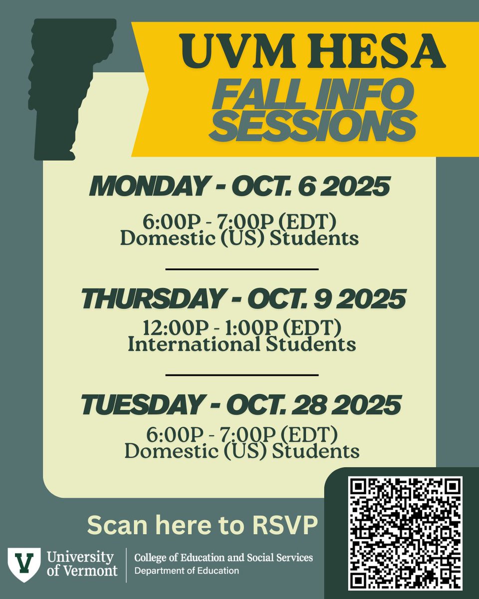 UVM HESA tweet media