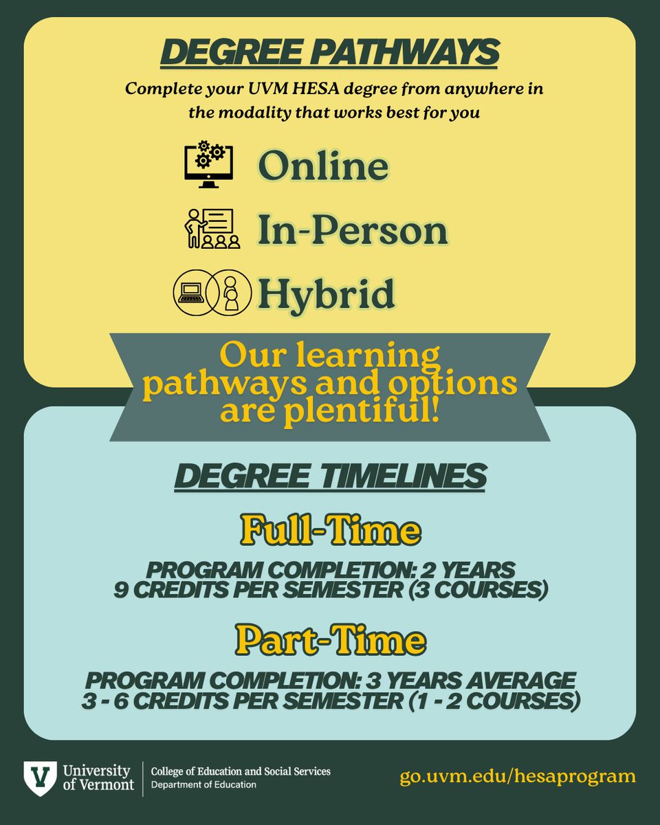 UVM HESA tweet media