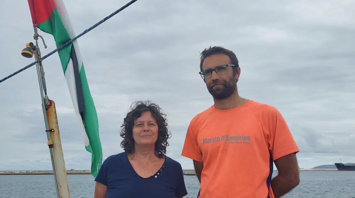 Non Casadevall i Sala (@noncasadevall) on Twitter photo 🔴Podem confirmar que l'exèrcit israelià ha segrestat fa poca estona la diputada del <a href="/parlamentcat/">Parlament de Catalunya</a> <a href="/PlrCastillejo/">Pilar Castillejo</a> i el membre de la direcció de la <a href="/cupnacional/">CUP Països Catalans</a> <a href="/adria_plazas/">Adrià Plazas</a> juntament amb altres activistes a bord de la <a href="/gbsumudflotilla/">Global Sumud Flotilla</a>. N’exigim la llibertat immediata! 🔴Podem confirmar que l'exèrcit israelià ha segrestat fa poca estona la diputada del <a href="/parlamentcat/">Parlament de Catalunya</a> <a href="/PlrCastillejo/">Pilar Castillejo</a> i el membre de la direcció de la <a href="/cupnacional/">CUP Països Catalans</a> <a href="/adria_plazas/">Adrià Plazas</a> juntament amb altres activistes a bord de la <a href="/gbsumudflotilla/">Global Sumud Flotilla</a>. N’exigim la llibertat immediata!