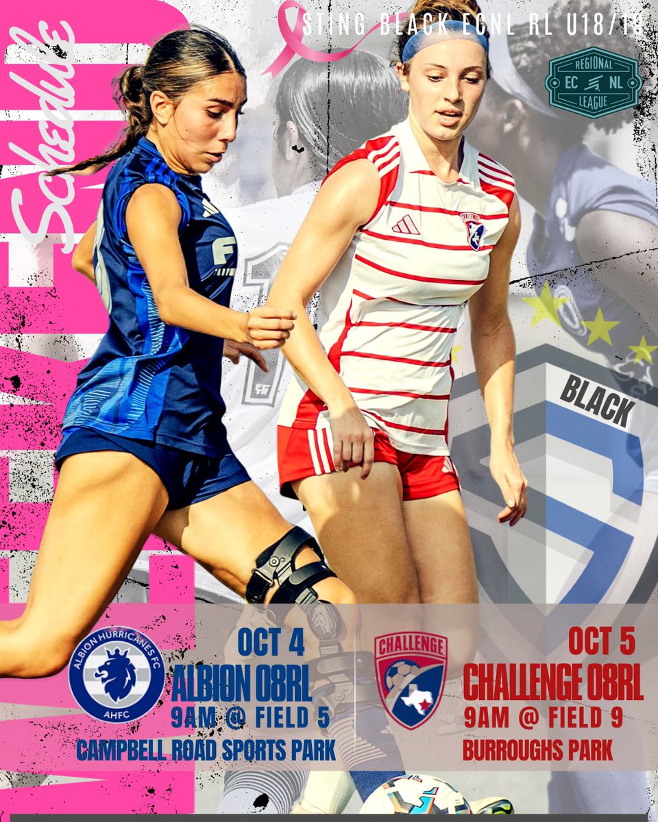ECNL_RL_08's tweet photo. 🚘Southbound this weekend—two matchups 🆚 Albion & Challenge. Let’s get it! #PlayingForAPurpose
@StingSoccerClub @ECNLgirls @PrepSoccerTX @ImYouthSoccer @DylanAsher_2 @tomas_boyle5 @adamflynnAF https://t.co/T8PWIdShXH