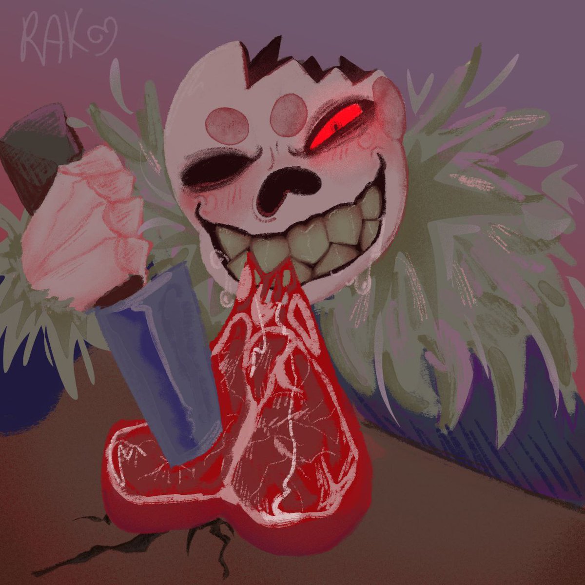 Goretober day 1 

#horrortale #HorrorSans #undertaleau