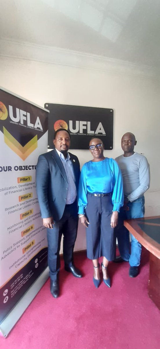 📍Further engagement with the Chairman Uganda Financial Literacy Association and NFCAC Financial Ombudsman Services team. #NFCAC #FinancialLiteracy #FinancialInclusion