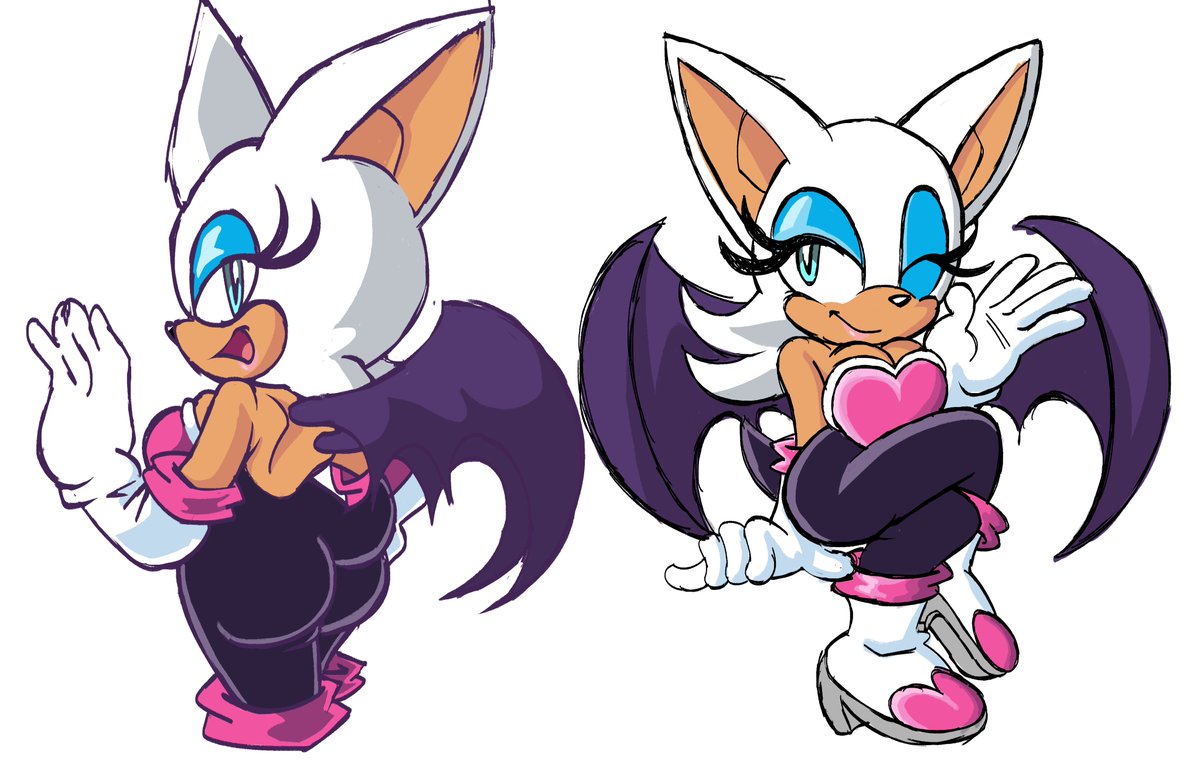 another perspective 
(plus edits to the original) 

#SonicTheHedgehog #RougeTheBat