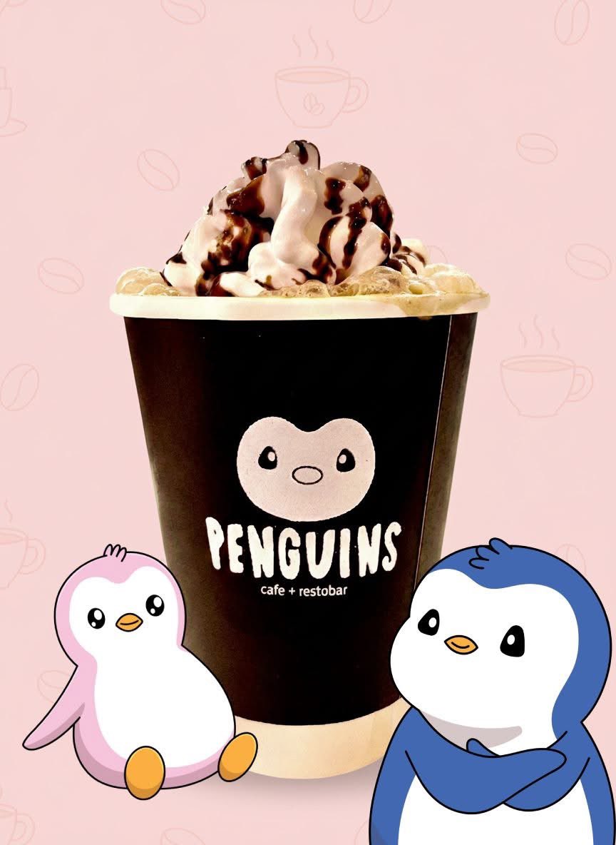 Like a penguin’s midnight swim beneath the northern lights, our Dark Mocha is bold yet graceful. Strong espresso dives deep into bittersweet chocolate, while a touch of cream floats on top like fresh Arctic snow. A sip crafted for those who crave depth in every cup. 🐧☕️