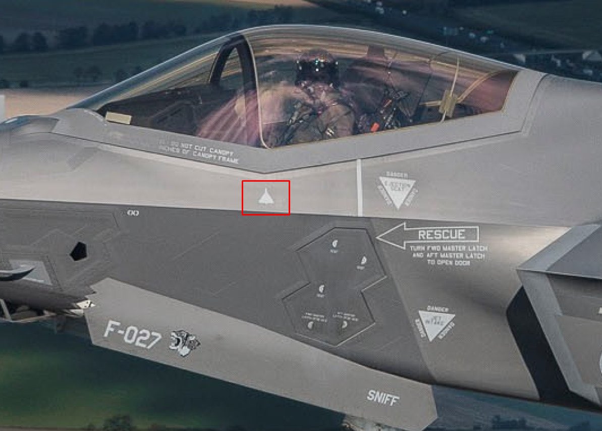 An F-35A Lightning ll with the Royal Netherlands Air Force’s 313th “Tiger” Squadron, was spotted recently sporting its first ever drone “kill mark” likely from the interception of a Russian one-way attack drone in the defense of NATO Airspace over Poland on September 9.