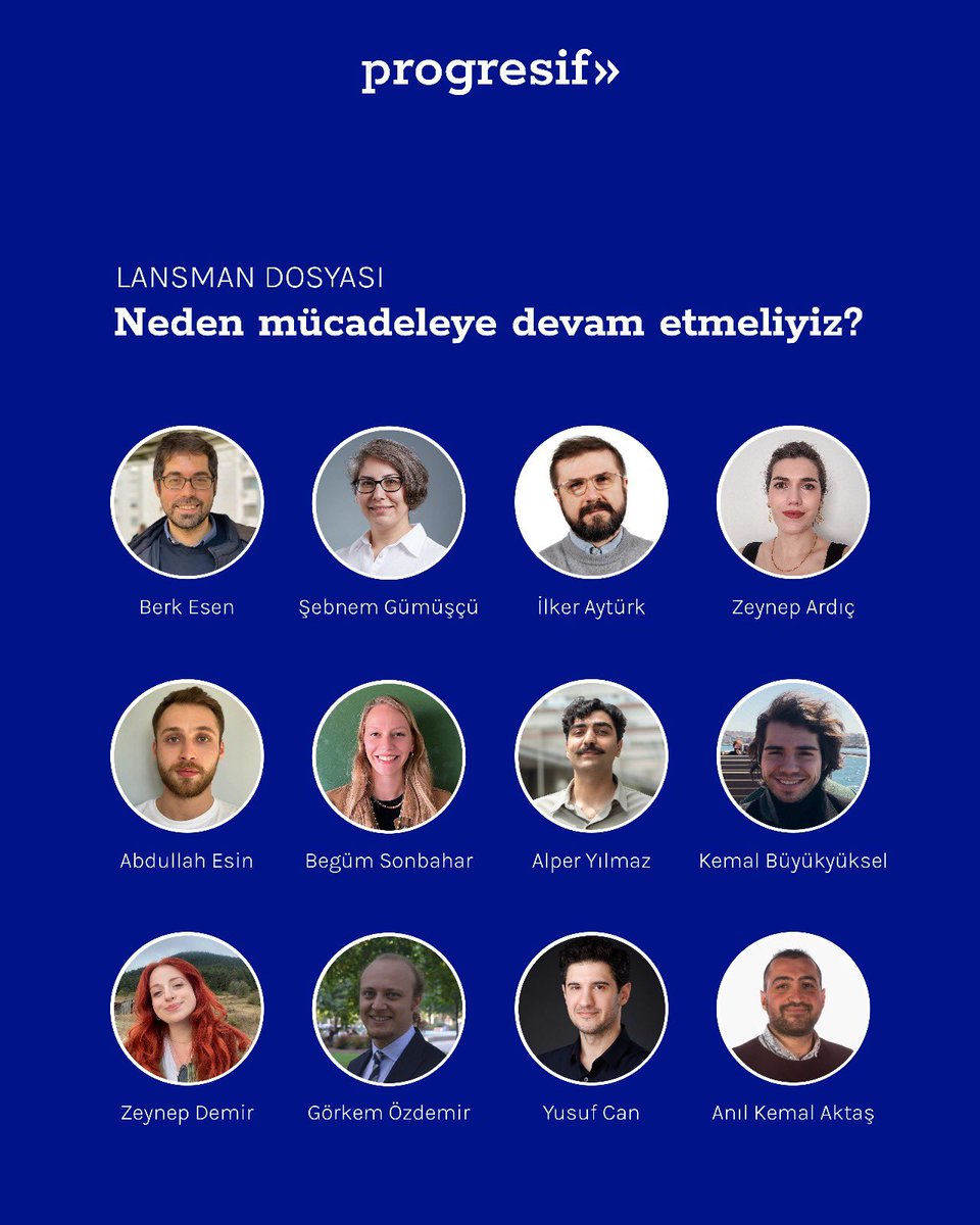 Progresif>> olarak düzenli biçimde güncel kolektif sorunlarımıza odaklanan özel dosyalar yayınlayacağız. 

İlk dosyamızın konusu: Neden mücadeleye devam etmeliyiz?

Yazılar için beklemede kalın 💙