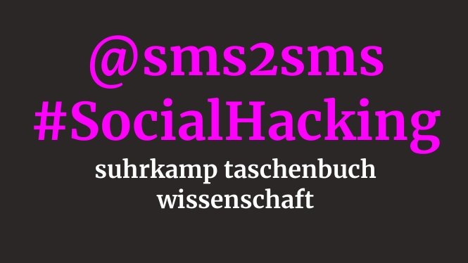 sms2sms's tweet image. #SocialHacking
dissent.is/socialhacking 🍄🤖🖐️

one bit = 0/1 
#SocialBit = 1/2/3
one byte = 2⁸ = 256 
one #SocialByte = 3⁸ = 6561 

&quot;Während Maschinen rechnen, kommuniziert #Kommunikation.&quot;
#TheLuhmannMap