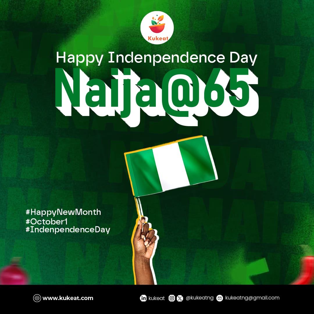 KukeatNG's tweet photo. Happy Independence Day, Kukeaters 🧡🇳🇬 https://t.co/ekhGiChMON