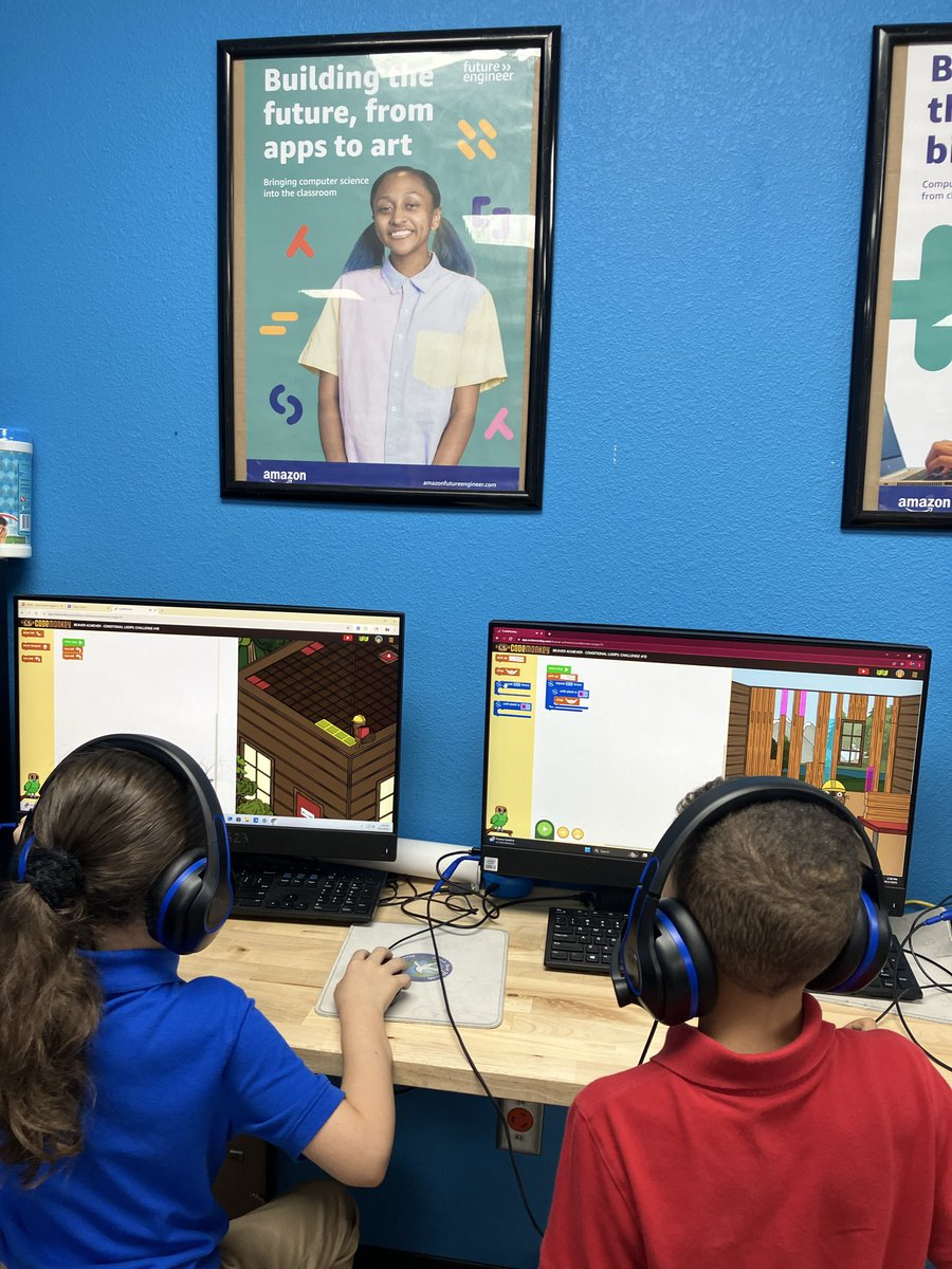 javierfaguilar's tweet image. At @efwmaschool our goal is that ALL of our students be successful &amp;amp; have fun on their education. That is why all this week our students working on @CodeMonkeySTU #debugging #computationalthinking #problemsolving  #equity #diversity #inclusion #confidence #AFEteacher #curiosity