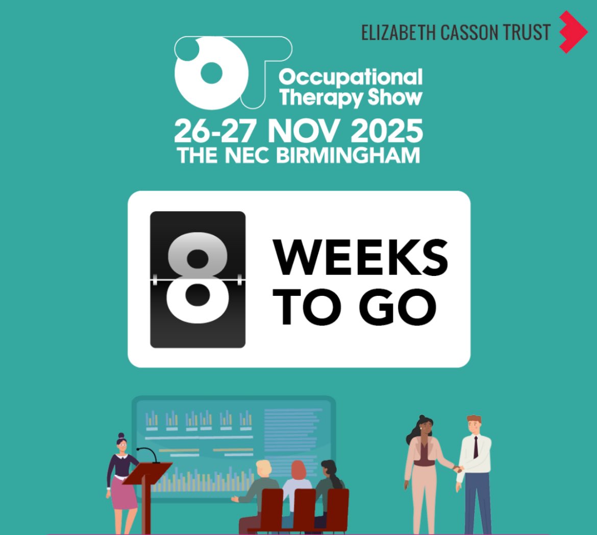 Nearly Time for the #OT event of the year.  <a href="/TheOTShow/">The OT Show</a> 
We have LOTS going on at ECT ZONE &amp; Stand J50 #BeMoreElizabeth 

More Info: theotshow.com/ectbanner