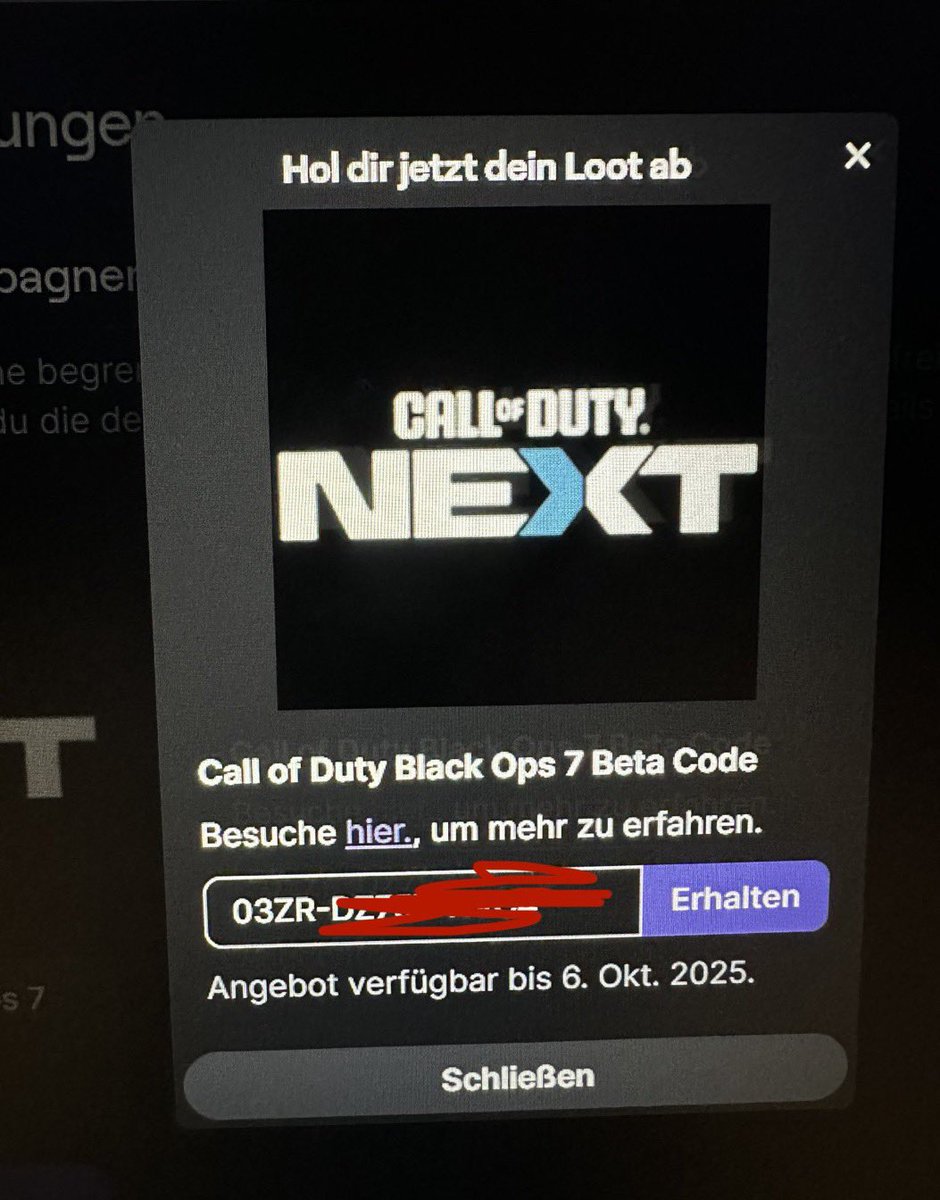 zKyubii_'s tweet image. ‼️FREE  #BO7 EARLY BETA CODES ‼️

imma send the first 20 people early access beta codes.
all u have to do is 

retweet and tag a friend
and follow me with notis on :)

#BO7Beta #bo7betacode