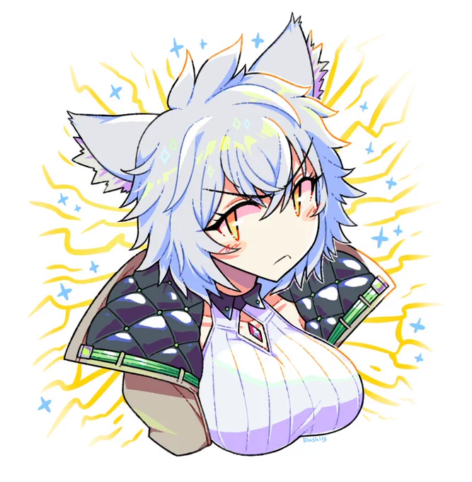 Catgirl tuesday Na'el doodle #XenobladeChronicles3
