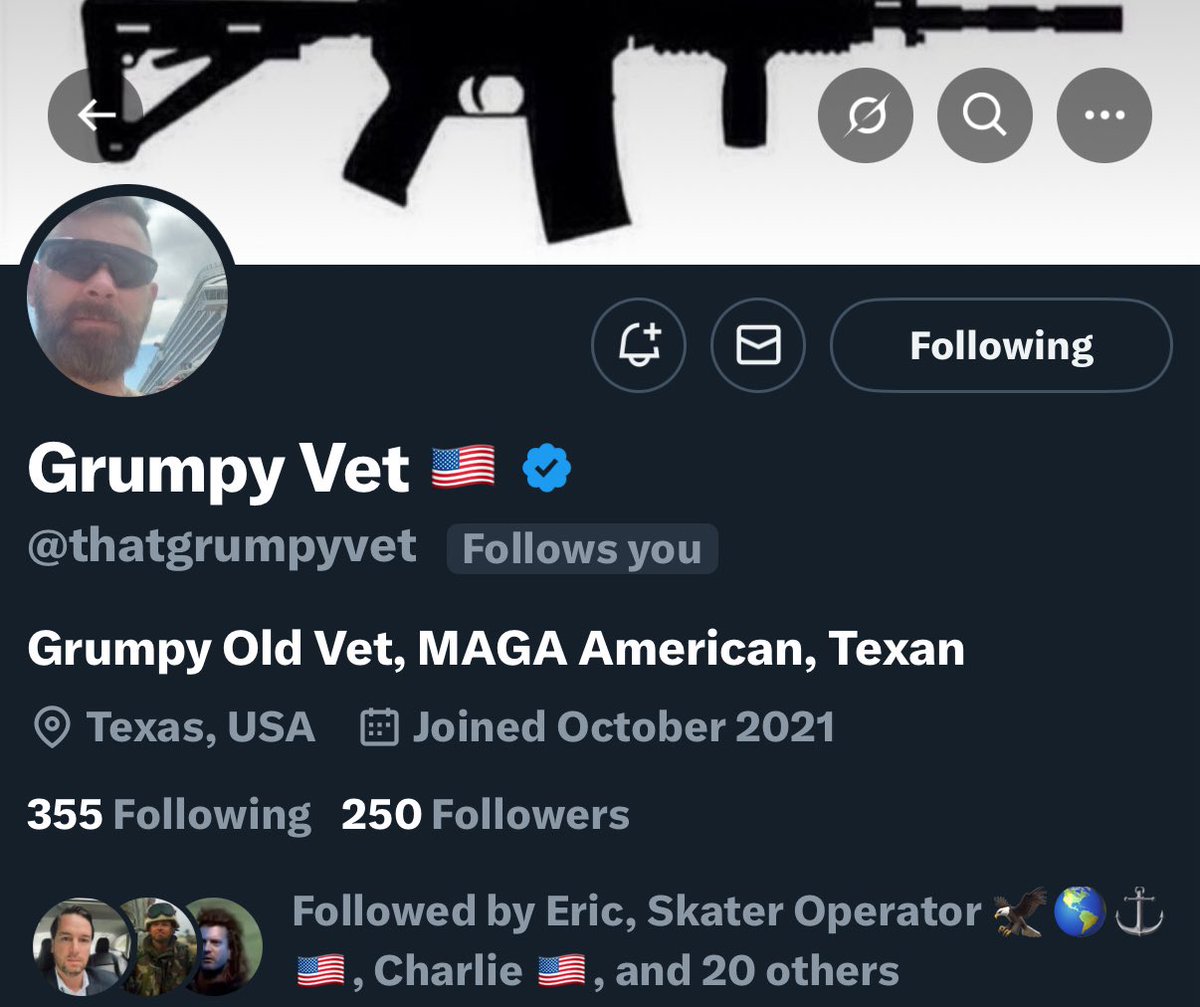 SGTWipper1Each's tweet image. This dude walked a bomb dog through the streets of Fallujah. Can we add to his support system? 🫡 

@thatgrumpyvet