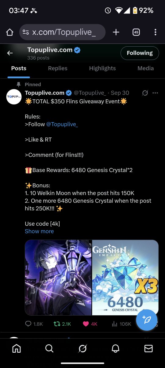 qiqipilot || hiatus tweet media