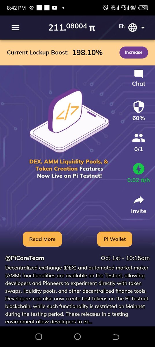 Arinzeigwe001's tweet image. @PiCoreTeam has added a new features on it&apos;s testnet application, what do you think about this innovations?? can it attract investors, drop ur suggestions on the comments @marjidofficial @Szymansk_ii #Crypto #PiNetworkUpdates #Highlight