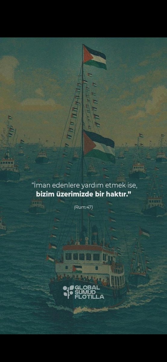 suçudur."

#FreePalestine  
#SumudFlotillaSaldırıAltında  
#GündemimSumud  
#AllEyesOnSumud