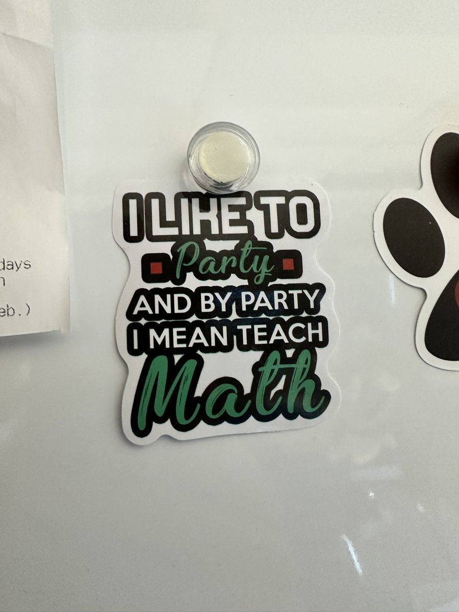 Sometimes my students know me so well…