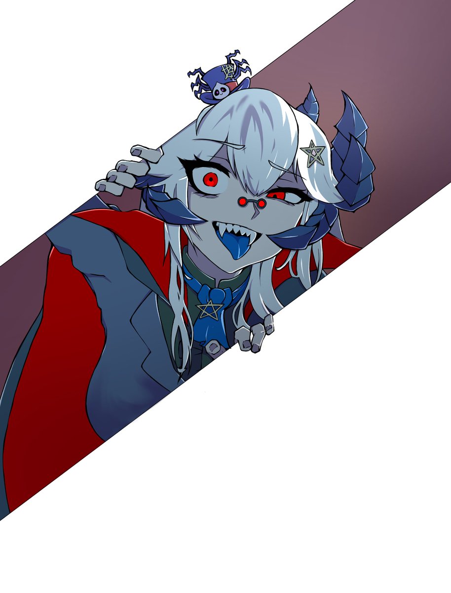 NyzziDae's tweet photo. It’s finally spoooky season which means prepare for a lot of horror games! I hope you’re ready cause I’m dragging you with me!💜

https://t.co/OrbuURQRln

Art:@Medukoii 
 #ENVtuber ✨ #VTuber  ✨#noirstarvt https://t.co/RB2YZWF9uK