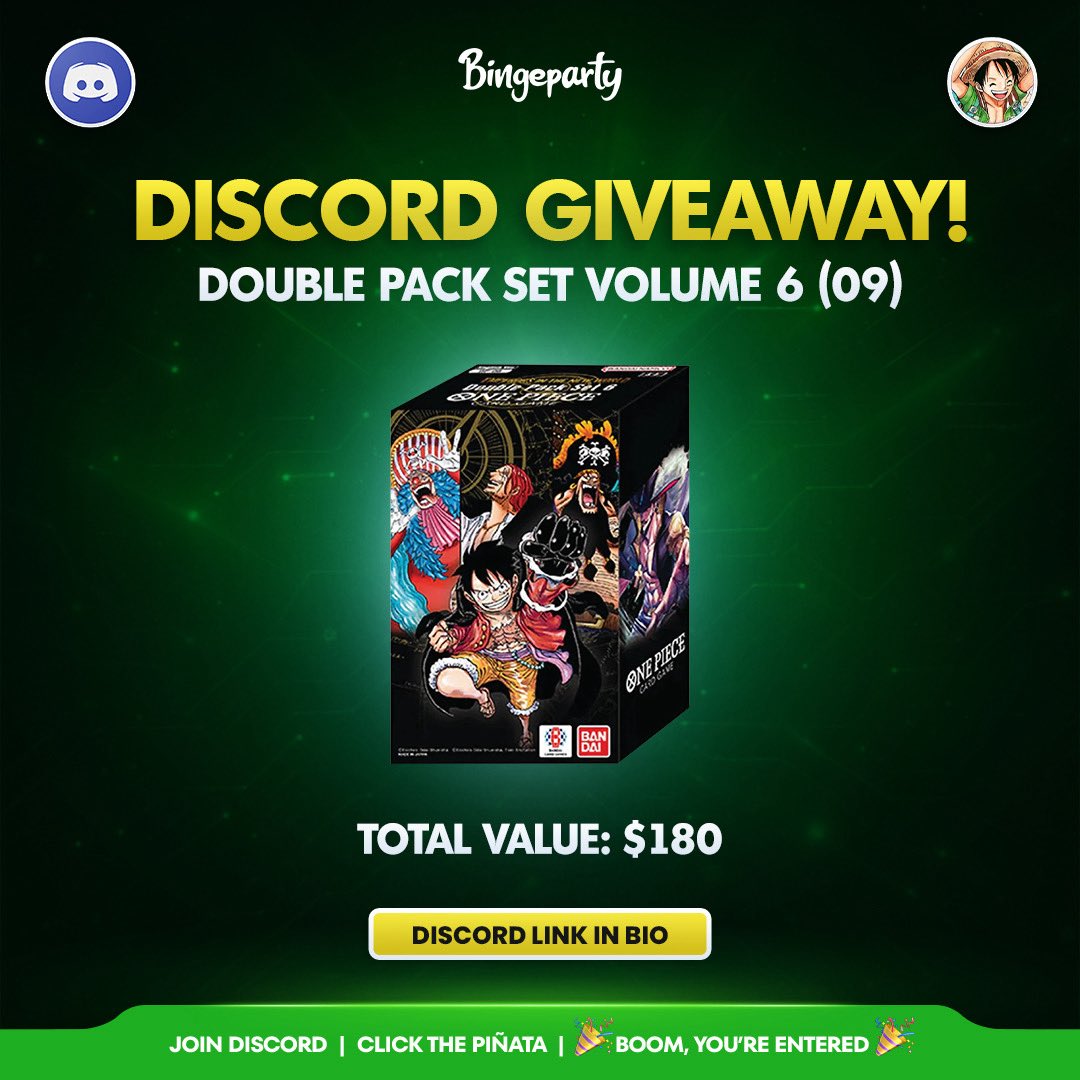 Giveaway ends in 3 days! 🎉🎁

Discord link:
discord.gg/sweBBPqhqT