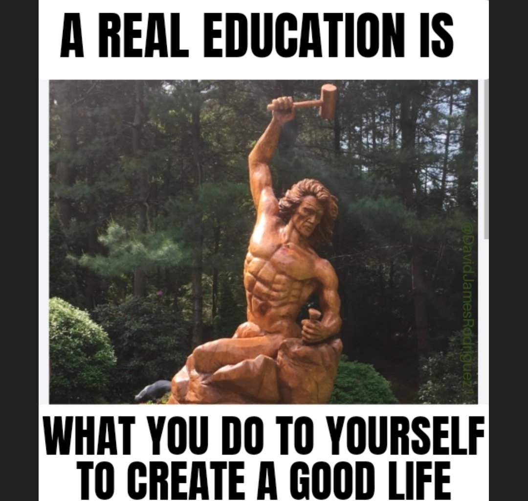 Real education...