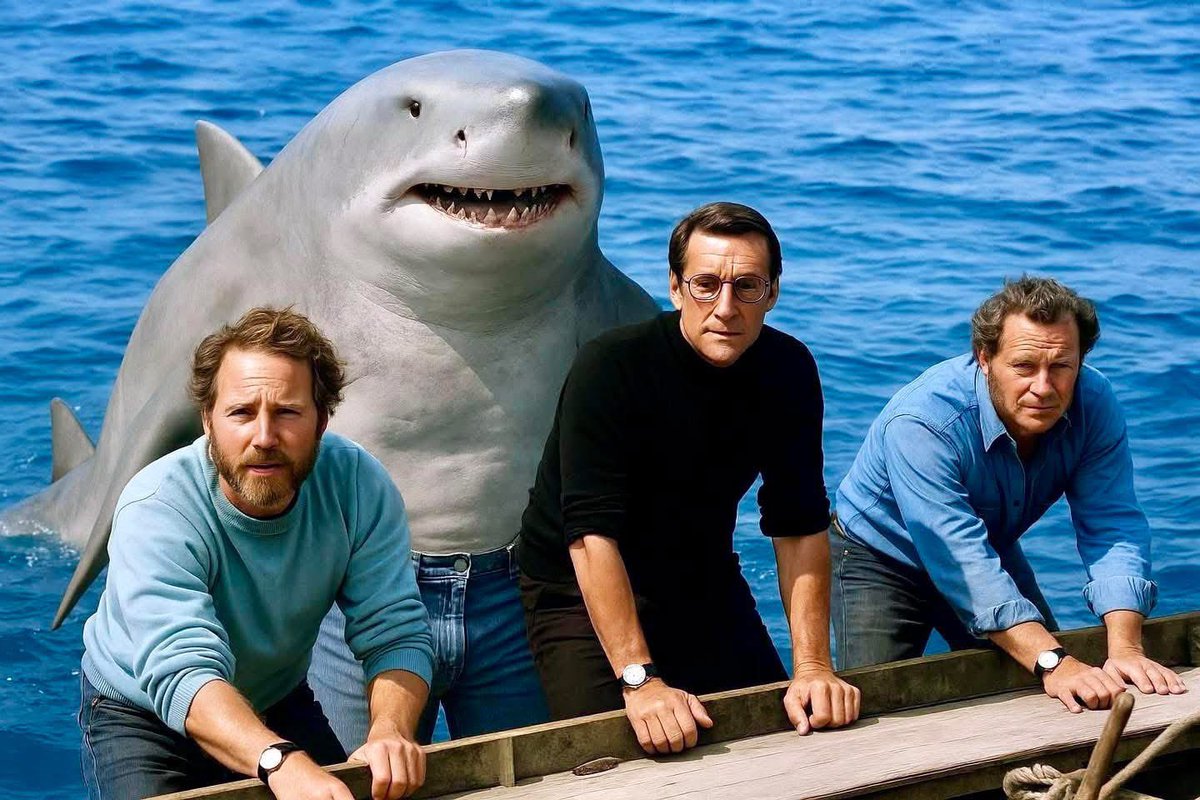 Behind the scenes of Jaws (1975) The SHARK IS LIKE  HEY! DON’T FORGET ABOUT ME! 😂<a href="/mtlkeith/">KEITH</a> <a href="/slayerific13/">🎣🏹🦌Slayer G🦌🏹🎣</a> <a href="/nowayjeff/">ÑoWäyJêff 🍕🍔🍟🥤⚽️</a> <a href="/Gregghost2/">Greg-Ghost</a> <a href="/metalheadjs/">Jesse C Leyendecker</a> <a href="/nearly_departed/">John</a> <a href="/Britton65Sam/">sam</a> <a href="/granny_metal/">Metal 🇯🇵Granny🧓🤘</a> @metalbrother_ 😂😂