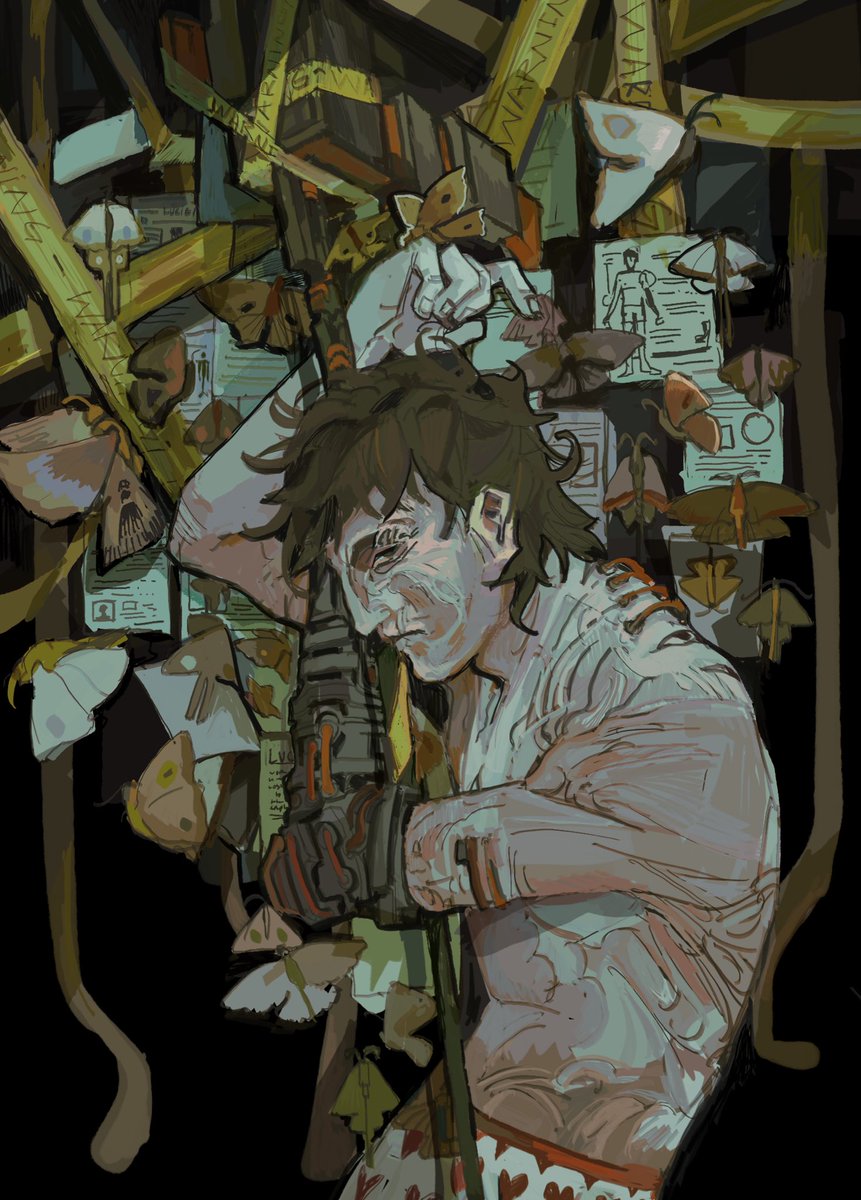 Commission for @/mminutestildawn ! Absolutely enthralling character I had a blast with this!