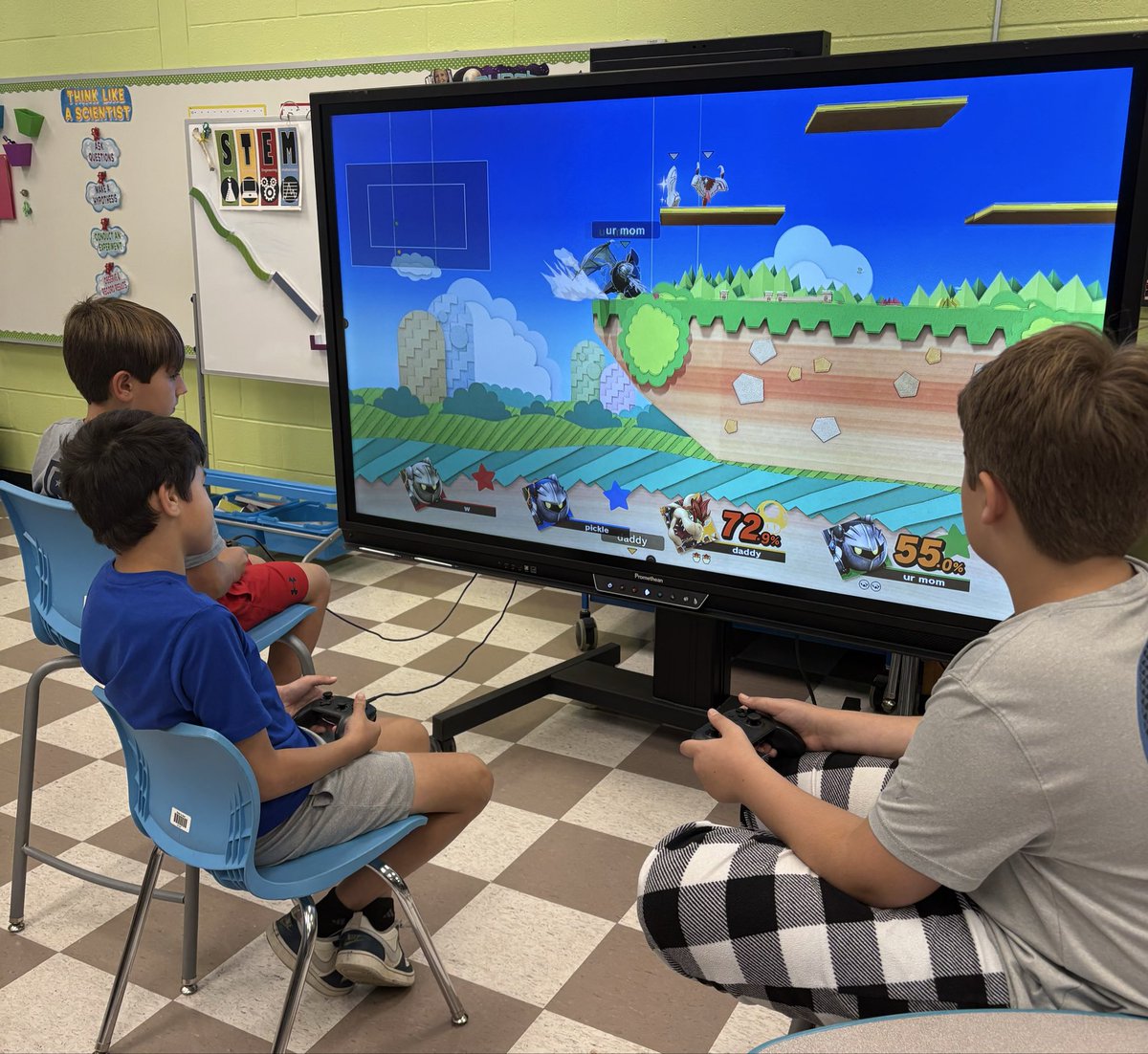 E Sports Gaming Club has officially begun! Smash Bros &amp; Mario kart in full effect! #GamingClub #GoCougars