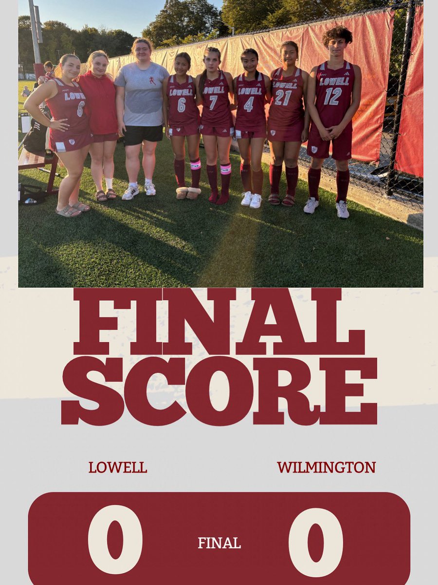 Lowell High Field Hockey tweet media